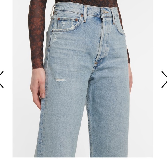 Citzens of Humanity Eva High Rise Baggy Jean in size 25 (NWT) - Picture 3 of 6